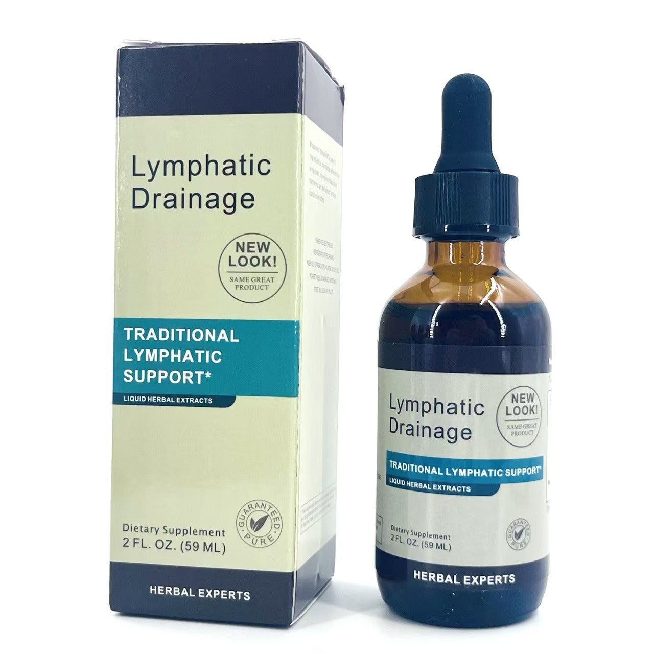 Krople Wspomagające Drążenność Limfatyczną 60ml — Naturalny Suplement