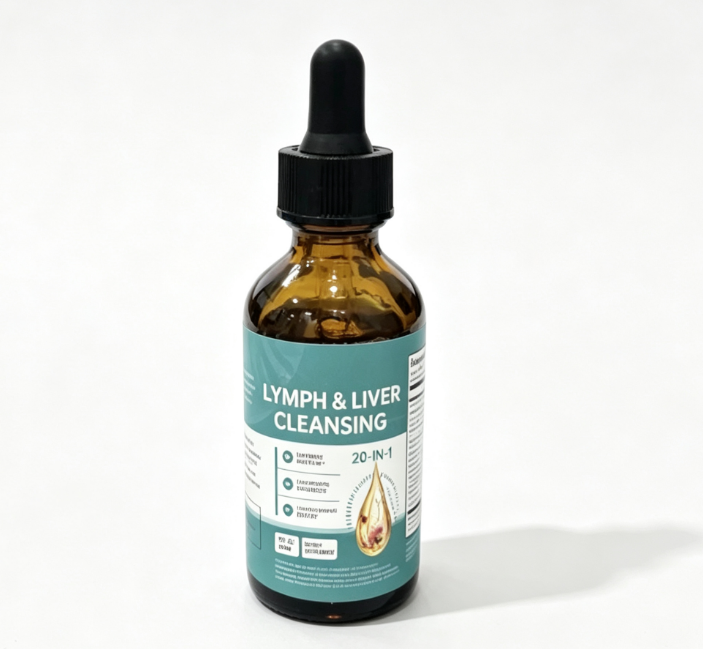 Krople Wspomagające Drążenność Limfatyczną 60ml — Naturalny Suplement