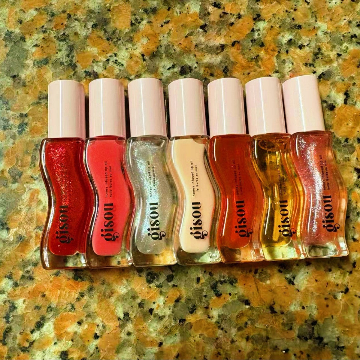 Gisou Olejek do Ust Arbuz, Miód i Kokos — Nawilżający Lip Gloss 8ml
