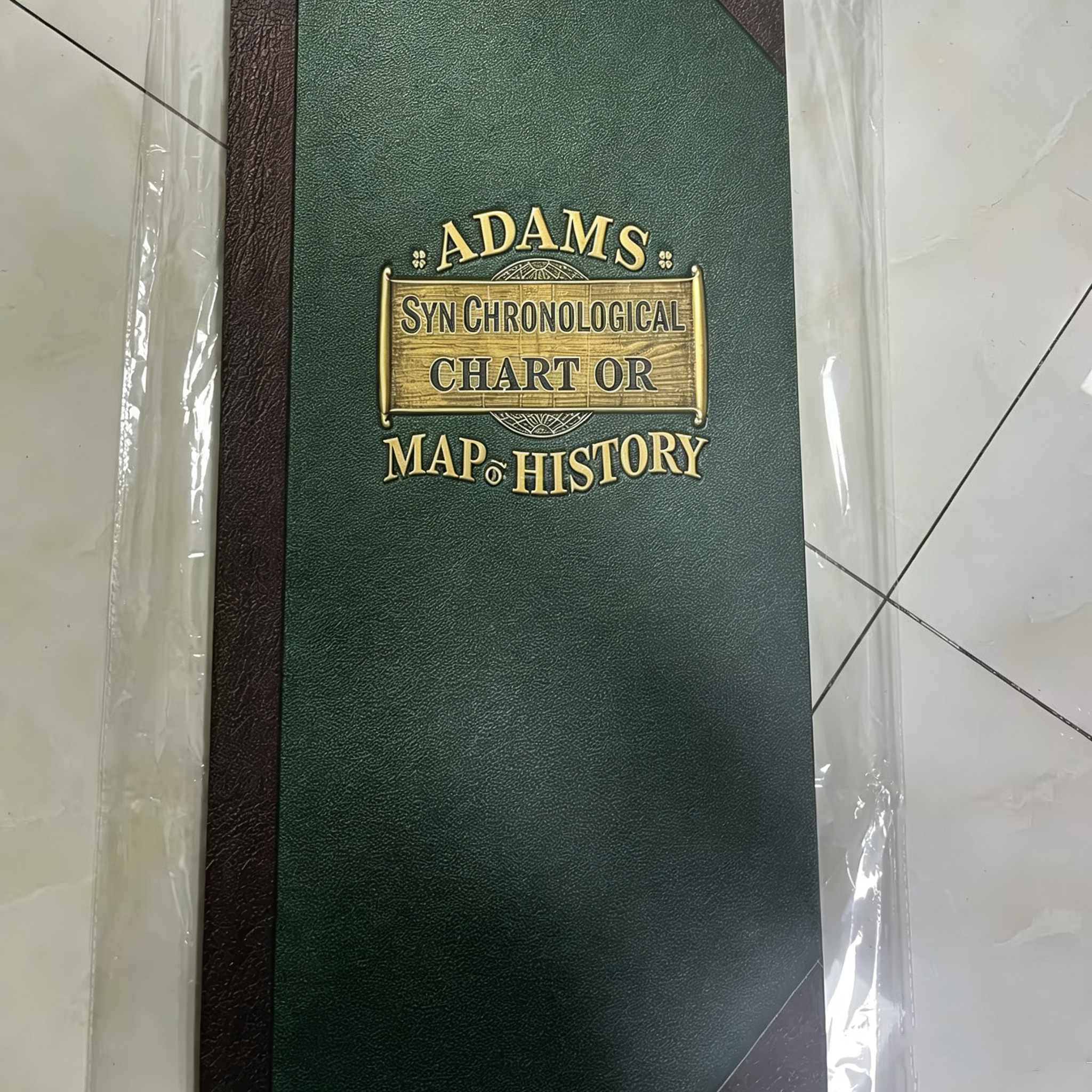 Atlas Historii i Geografii Adams Timeline — Książka Edukacyjna