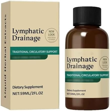 Krople Wspomagające Drążenność Limfatyczną 60ml — Naturalny Suplement