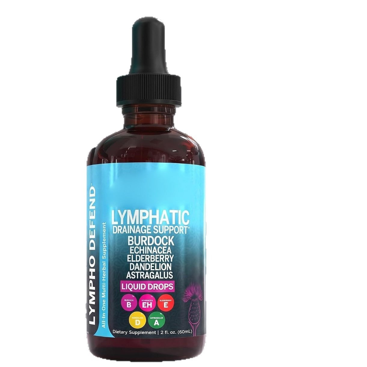 Krople Wspomagające Drążenność Limfatyczną 60ml — Naturalny Suplement