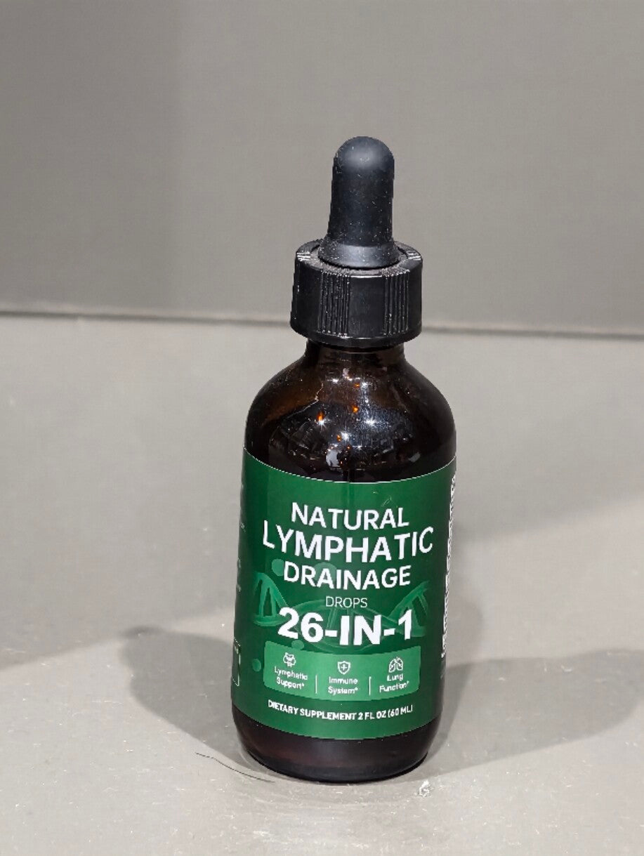 Krople Wspomagające Drążenność Limfatyczną 60ml — Naturalny Suplement