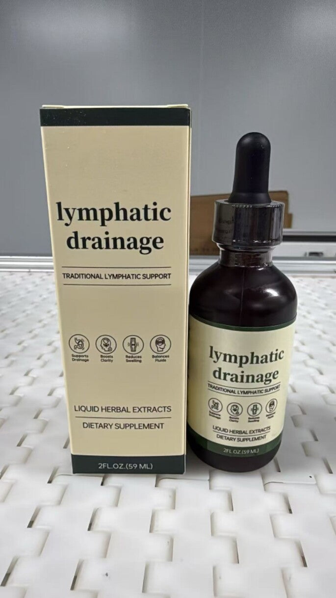 Krople Wspomagające Drążenność Limfatyczną 60ml — Naturalny Suplement