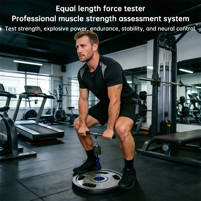 Dynamometr cyfrowy 500kg - tester siły izometrycznej z aplikacją