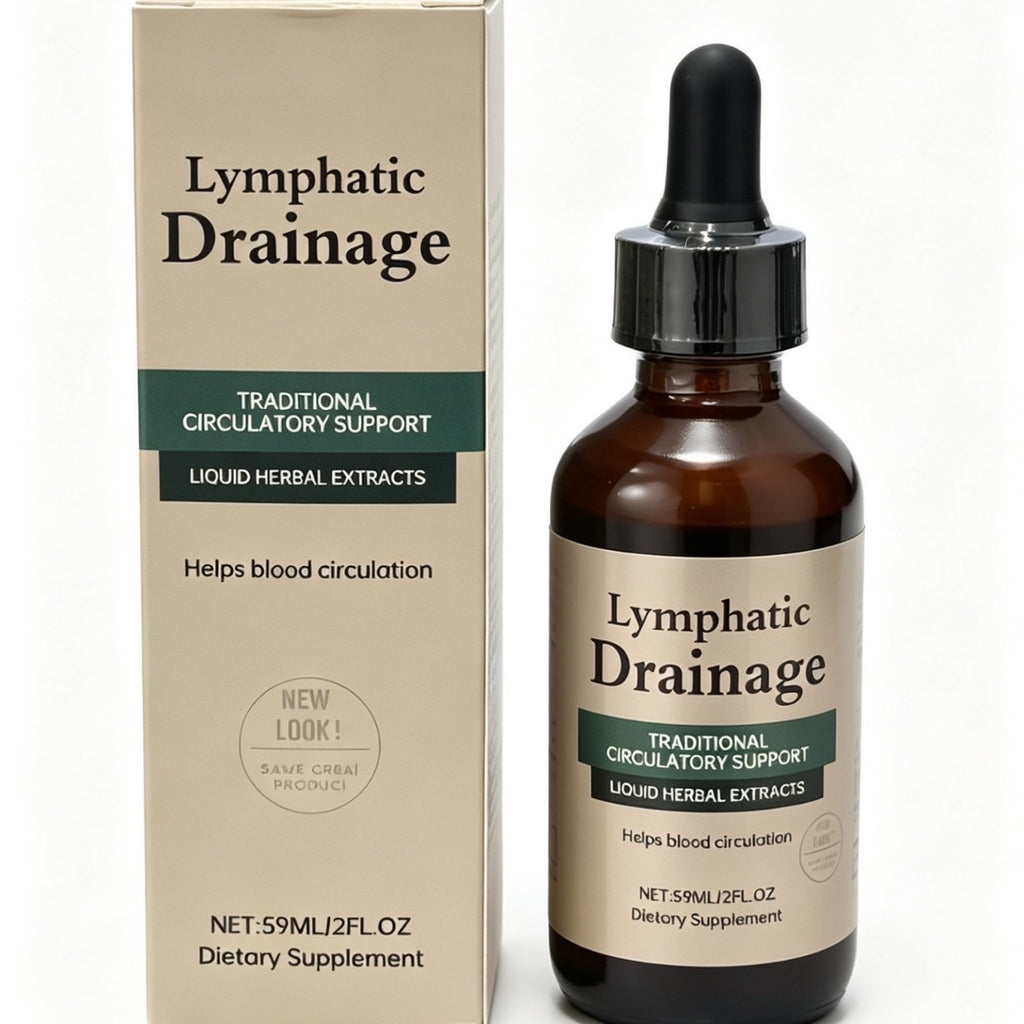 Krople Wspomagające Drążenność Limfatyczną 60ml — Naturalny Suplement