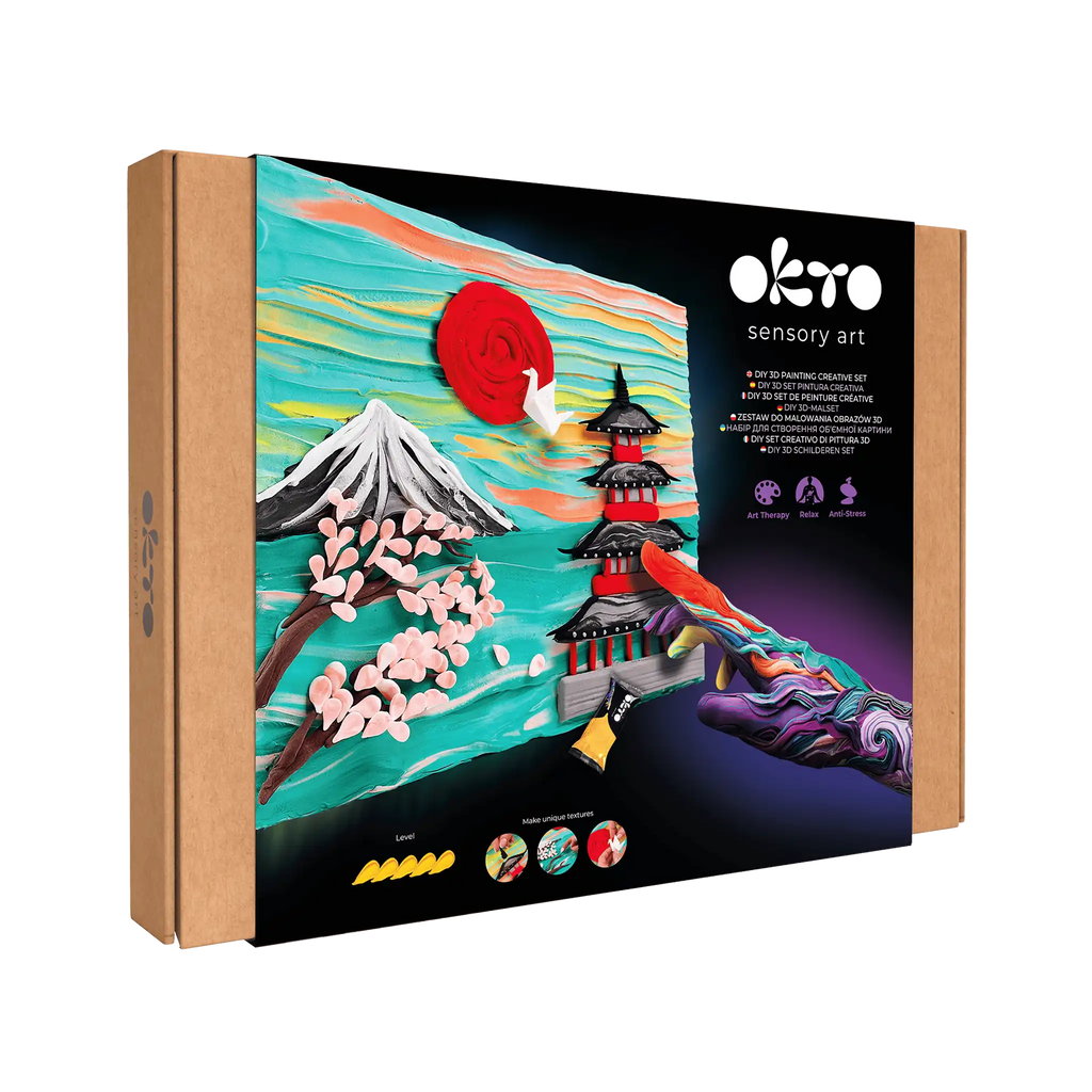 Obraz 3D DIY PODROŻE - Malowanie OKTO „Japonia”