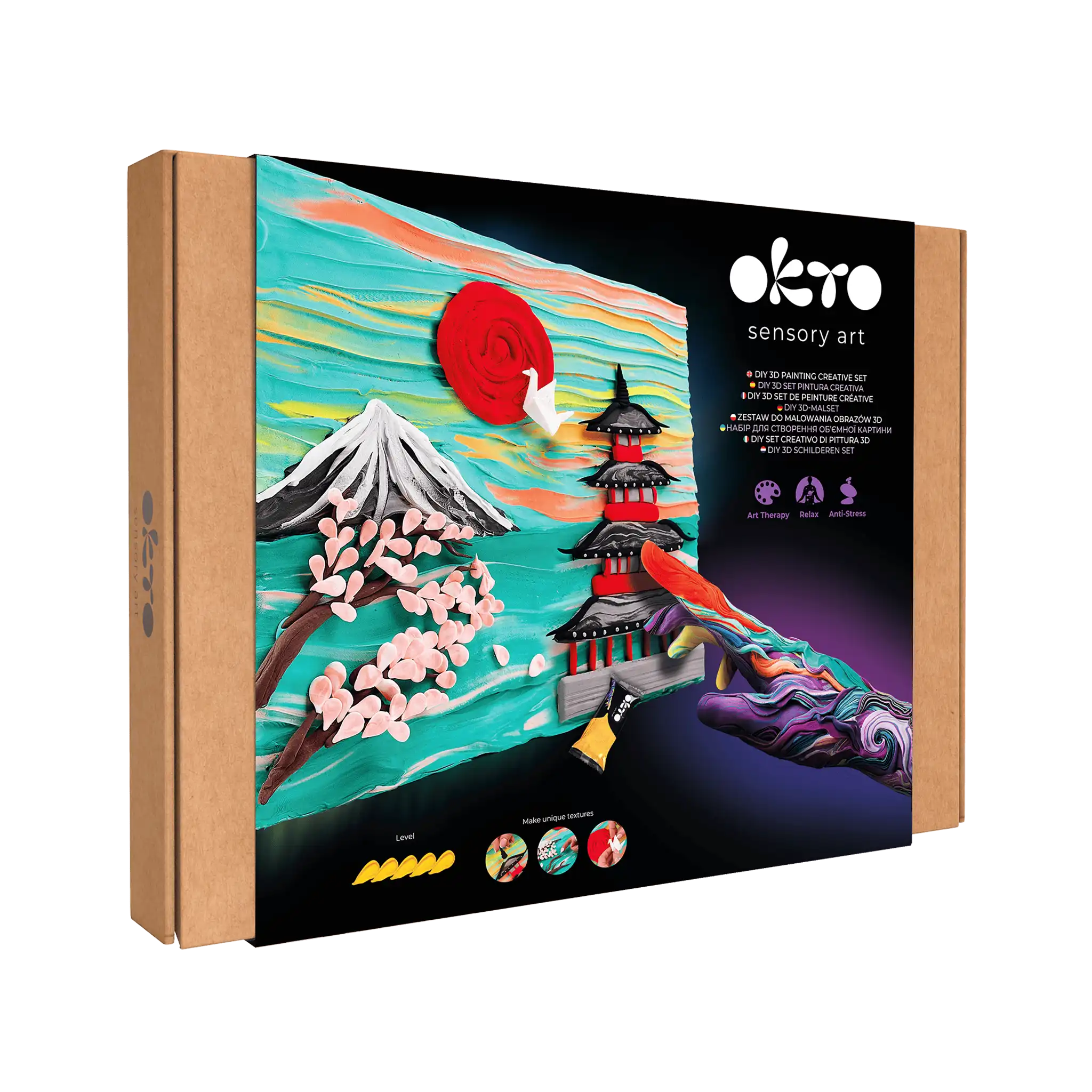 Obraz 3D DIY PODROŻE - Malowanie OKTO „Japonia”